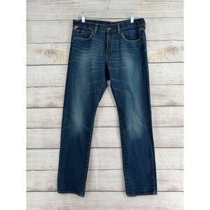 Vintage Denim & Supply Ralph Lauren Slim Leg Jeans Mens 34x32 Blue Medium Wash